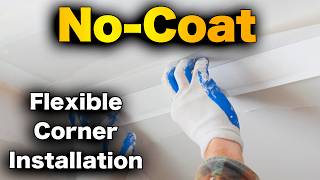 How To Install NO-COAT Flexible Corner Bead For DRYWALL!