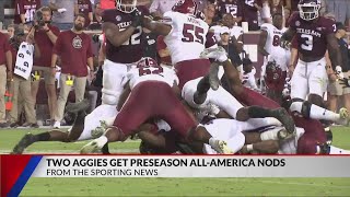 Two Aggies named Sporting News Preseason All-Americans