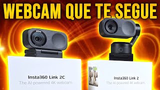 Insta360 Link 2 and Insta360 Link 2C: 4K Webcams with DSLR Quality