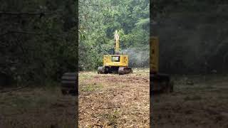 CAT 309 Mulching