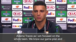 'I'm not concerned by Adama Traore' - Sevilla defender Carlos