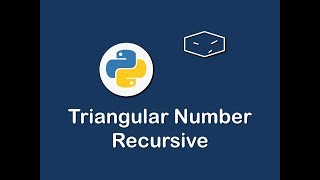 triangular number recursive in python 😀