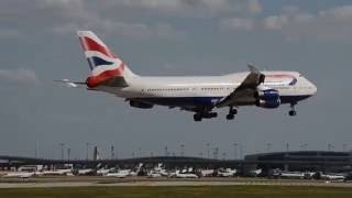 THE QUEEN RETURNS!! British Airways 747-436 \