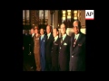 SYND 29-3-73 EGYPT'S PRESIDENT, ANWAR SADAT SWEARS IN HIS NEW CABINET