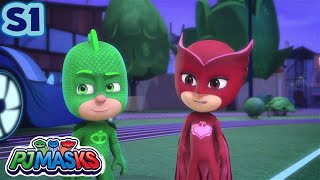 PJ Masks Season 1 | Clumsy Catboy | Double Episode | Cartoon for kids |