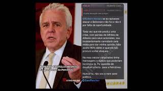 Exclusivo: Ex-presidente da Petrobras diz que celular tinha mensagens que incriminam Bolsonaro