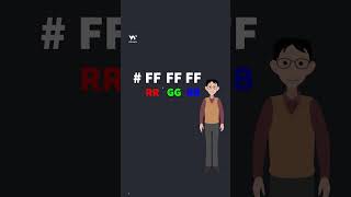 CSS Colors Hex - Part 1 - Hex Introduction - #w3schools #css #webdevelopment
