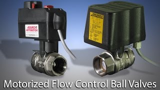 Motorized Ball Valves for HVAC