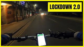 Food Delivery During LOCKDOWN In Nottingham | VERY BUSY Evening!