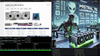 Mistral 7B LLM AI Leaderboard: The King of the Leaderboard? Nvidia RTX 3090 Vision 24GB throw down!