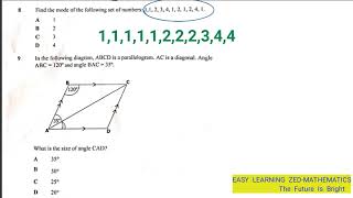 Angles of a parallelogram