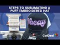 How to Sublimate on an Embroidered Hat