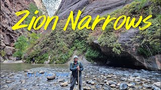 Hiking the Zion Narrows