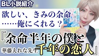 商業BL小説紹介！『余命半年の僕と千年の恋人』華藤えれな先生