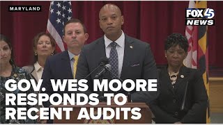 Gov. Moore: Issues revealed in audits 'did not begin with this administration'