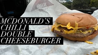 McDonald's Chilli Double Cheeseburger Review , McDonald's Saver Menu Review