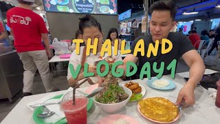 THAILAND VLOG DAY 1:Kuliner Belanja dan Jalan jalan di pasar Pratunam