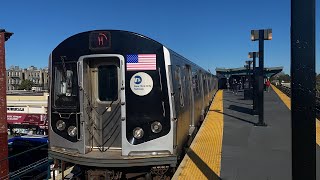 ⁴ᴷ⁶⁰ R160 M Train Action at Fresh Pond Road