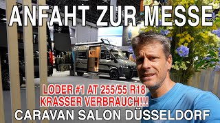 #987 MIT HEFTIGEM DIESELVERBRAUCH ZUM CARAVAN SALON DÜSSELDORF | STOPP BEI DIRK & SONJA, LODER #1 AT