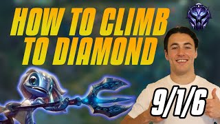 How to Climb To Diamond with Fizz & Qiyana - Mid Lane Assassin Carry Guide + How to Translate Leads
