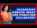 JavaScript Arrays: What Are Iteration Callbacks? - JavaScript Toolkit