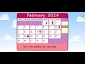 february 2024 is here starfall