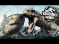 MEGALODON ATTACKS!!! - ALL DINOSAURS! | Jurassic World Evolution | HD