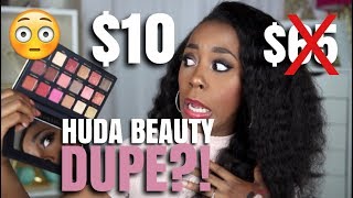 OMG! $10 HUDA BEAUTY EYESHADOW PALETTE DUPE?! | Andrea Renee