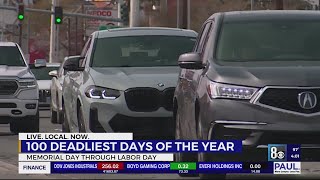 100 Deadliest Days: Summer months bring spike in Las Vegas traffic fatalities