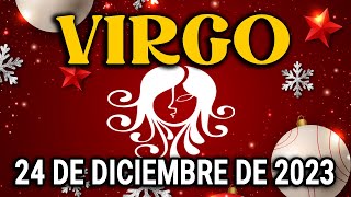 😍𝐅𝐨𝐫𝐭𝐮𝐧𝐚 𝐞𝐧 𝐩𝐮𝐞𝐫𝐭𝐚𝐬, 𝐭𝐨𝐝𝐨 𝐥𝐨 𝐪𝐮𝐞 𝐭𝐞 𝐦𝐞𝐫𝐞𝐜𝐞𝐬💰 Horóscopo de hoy Virgo ♍ 24 de Diciembre de 2023|Tarot