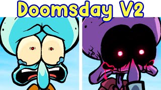 Friday Night Funkin': Doomsday Remastered V2 (Fanmade/Mistful Crimson Morning Remix/Reskin) FNF Mod