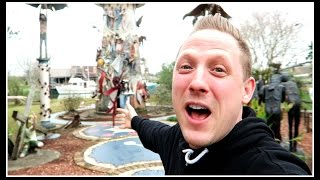 GEOCACHING SCULPTURE GARDEN! [Houma Geotour #6]