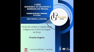 II SEDE- Comunicação Síncrona Literatura - Priscila Virginio