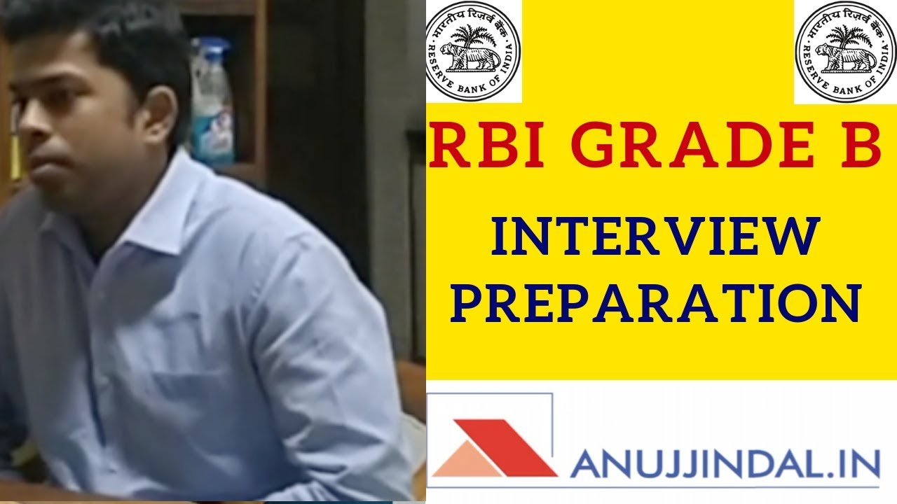 Interview Preparation For RBI Grade B 2019 - Interview 11 - YouTube