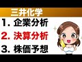 4183【三井化学】実はev関連！？構造改革で脱石化事業へ！（24年第1四半期）