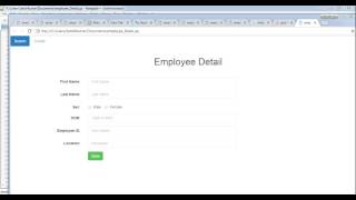 C Simplify IT-EmployeeForm In HTML