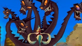 Kingdom Hearts 2: Hydra Boss Fight (PS3 1080p)