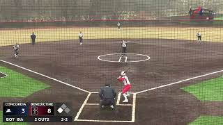 Softball Highlights vs Concordia University (Nebraska)