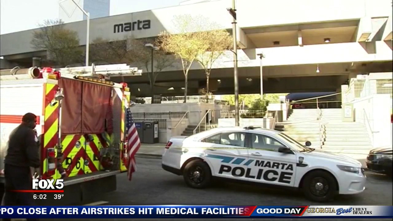 Police Search For Gunman After Deadly Shooting Near MARTA Station - YouTube