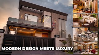 When Modern Design Meets Luxury: The Most Beautiful House Tour by Designed by Asad Afzal