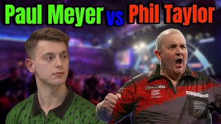 SO WÜRDE EIN DARTS WM FINALE ZWISCHEN PAUL MEYER UND PHIL TAYLOR AUSSEHEN 🎯