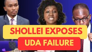 How SAM GITUKU CORNERED GLADYS BOSS SHOLLEI ON LIVE TV.. forcing her to EXPOSE RUTO Governments