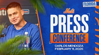 LIVE: Carlos Mendoza Spring Training Press Conference