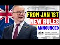 New Australian Work Rules Effective 1st January 2024| Work Rule Changes| Australia Immigration News