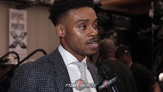 ERROL SPENCE JR "I'M TIRED OF SEEING PORTER! I WANT PACQUIAO BEFORE CRAWFORD! HES ON A ROLL!"