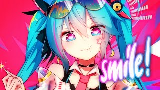 Nightcore - Smile | Avril Lavigne (Lyrics)