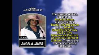 Angela James short