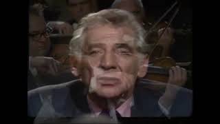 Leonard Bernstein on the last page of Mahler's 9th Symphony