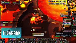 Firelands PTR 10 HC Feral Druid Tank - Ragnaros (Bugged p4 on PTR)