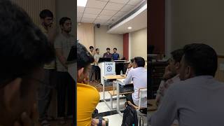 Project Presentation IIT Indore 🥶🔥 #minivlog 97 || #shorts #presentation #iitindore